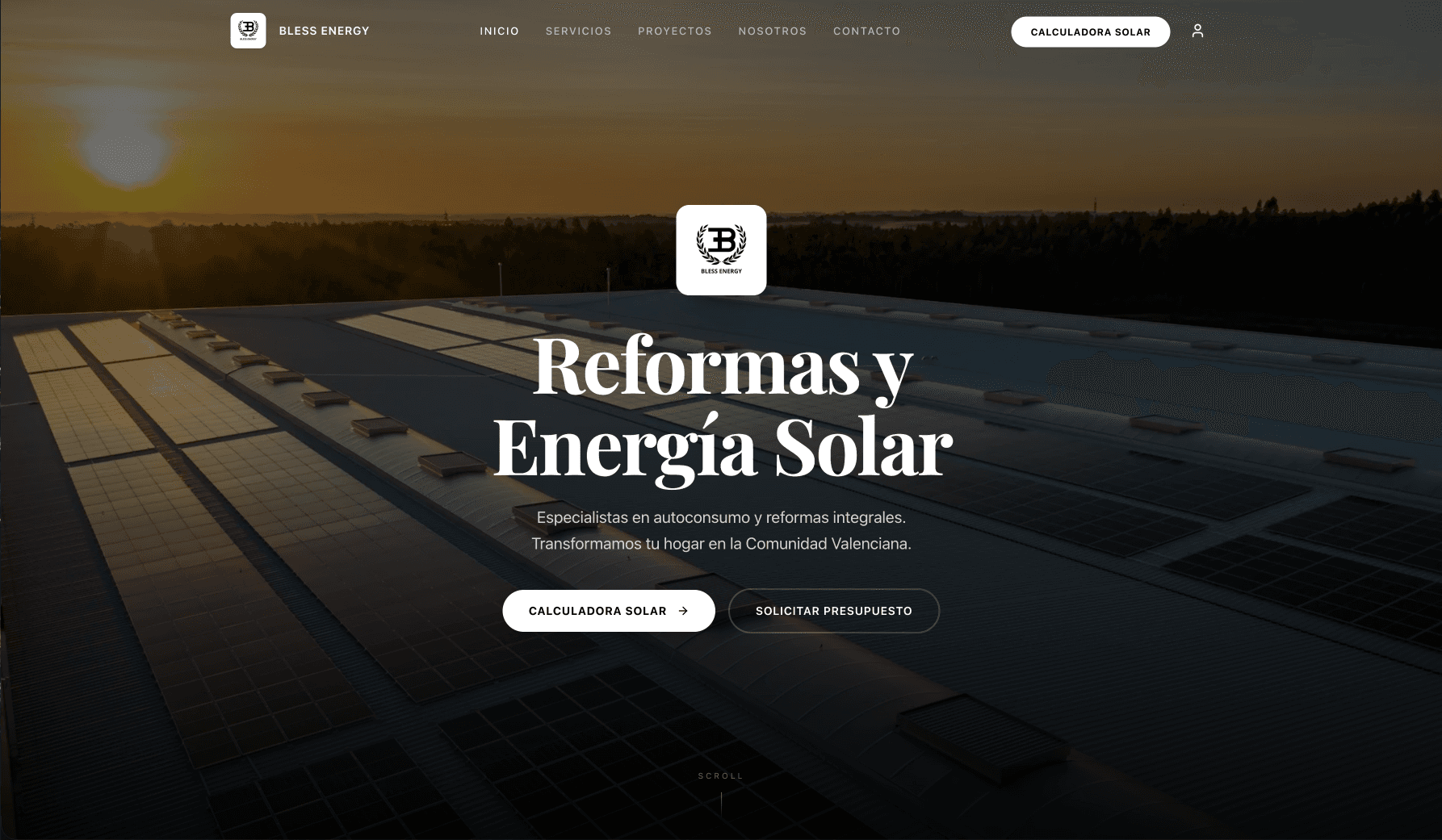 Bless Energy Web Experience