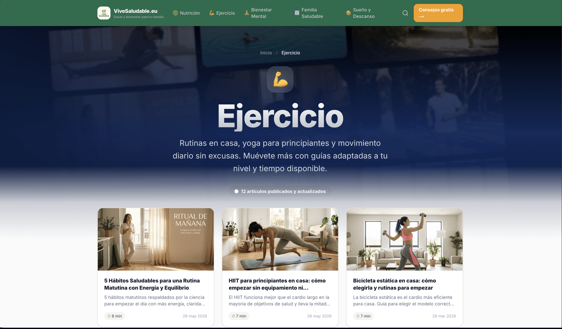 ViveSaludable · Ejercicio