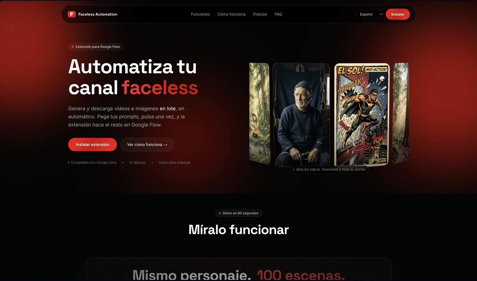 Faceless Automation · Flow