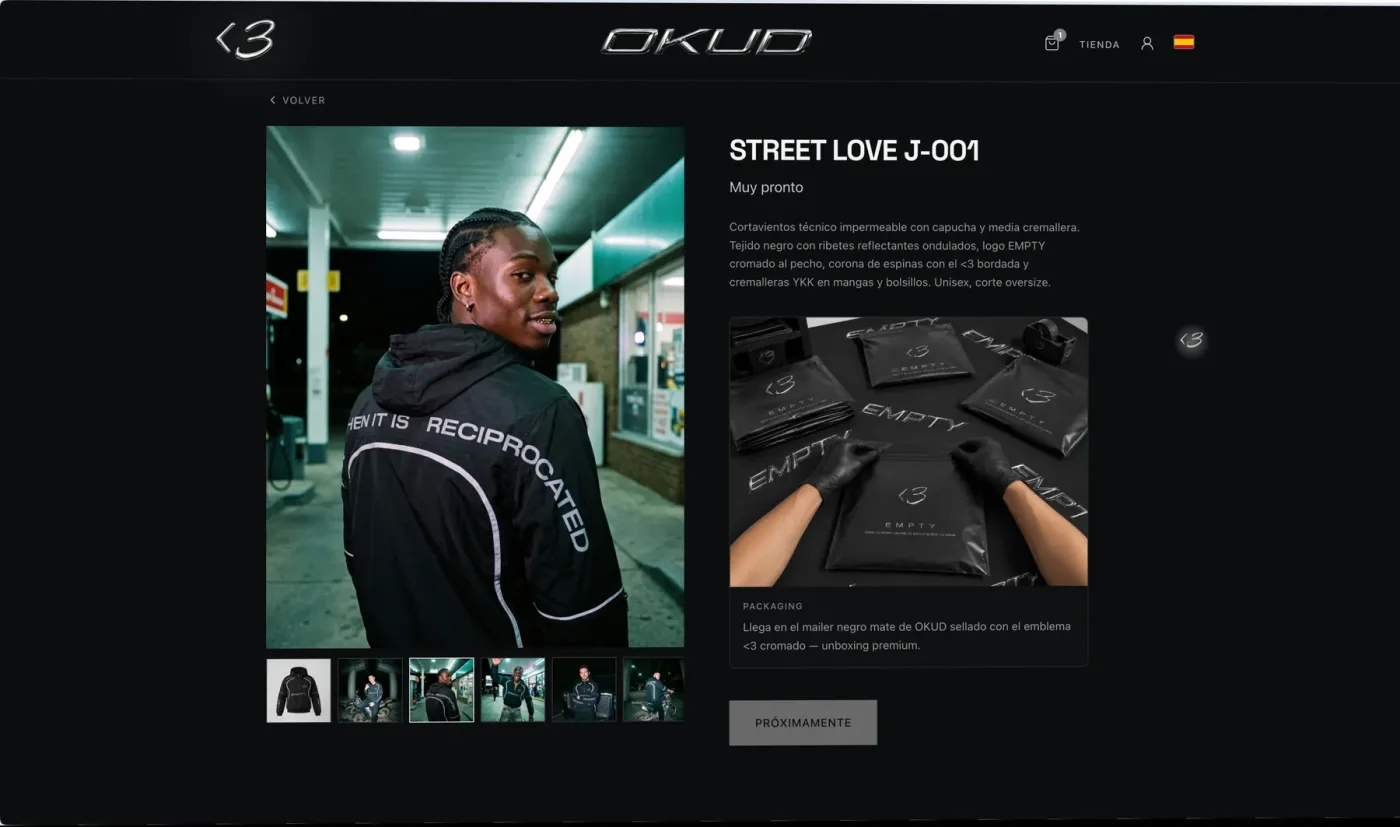 Ficha de producto de OKUD